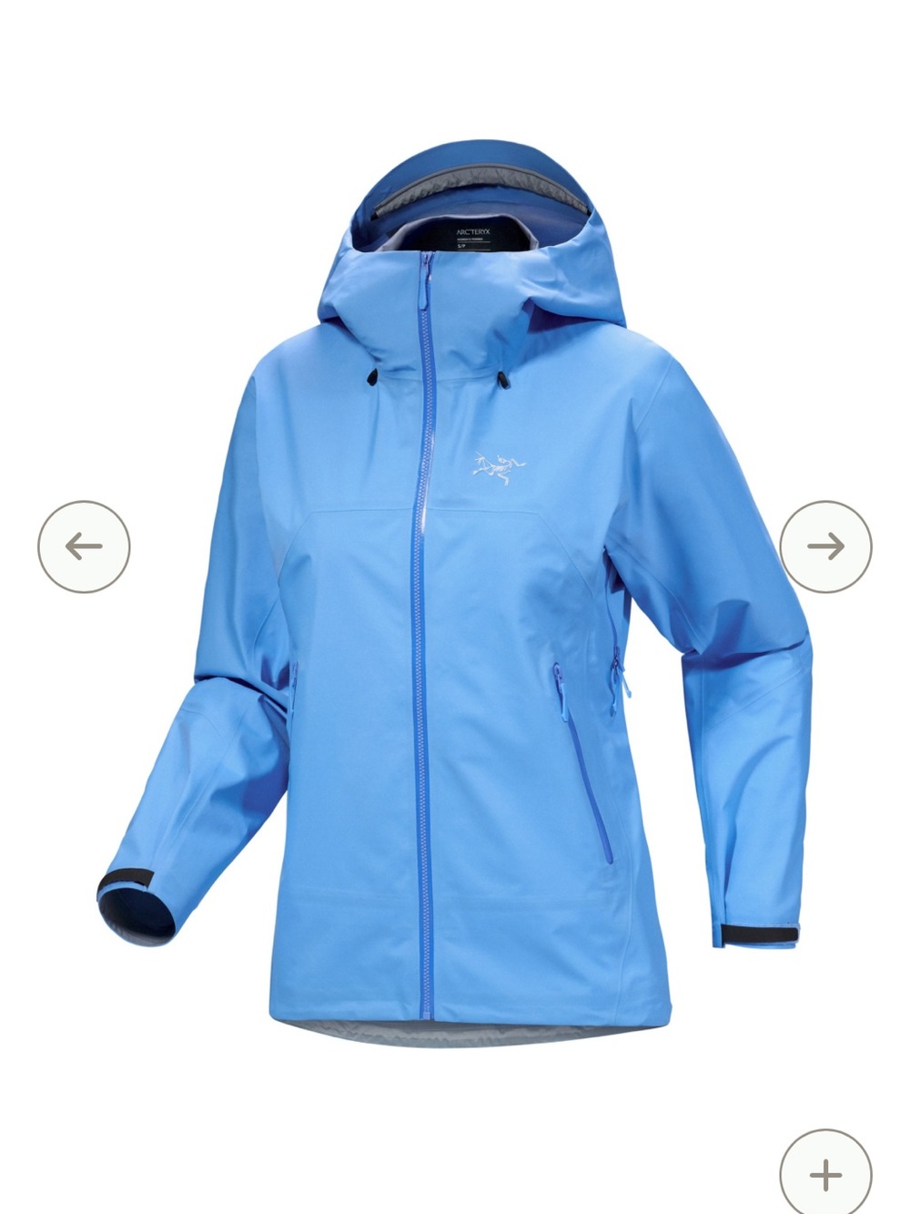 Arc’teryx Women's Blue GORE-TEX Zeta SL Jacket Size S - Picture 2 of 8